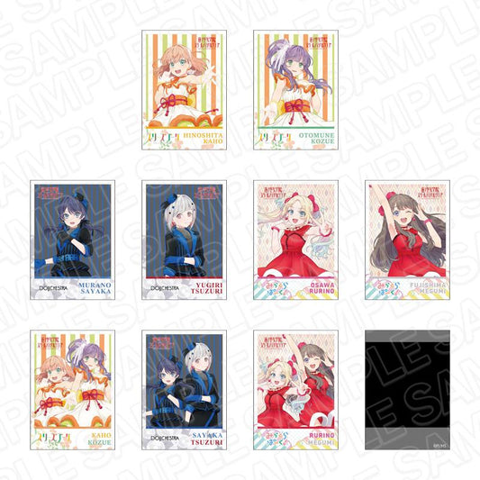 LoveLive!蓮之空女學院學園偶像社_拍立得風格卡片 vol.1【含OPP袋／9張入】【全套BOX】