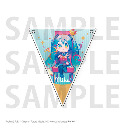 《初音未來》Happy 16th Birthday-Dear Creators-驚喜派對裝飾彩旗