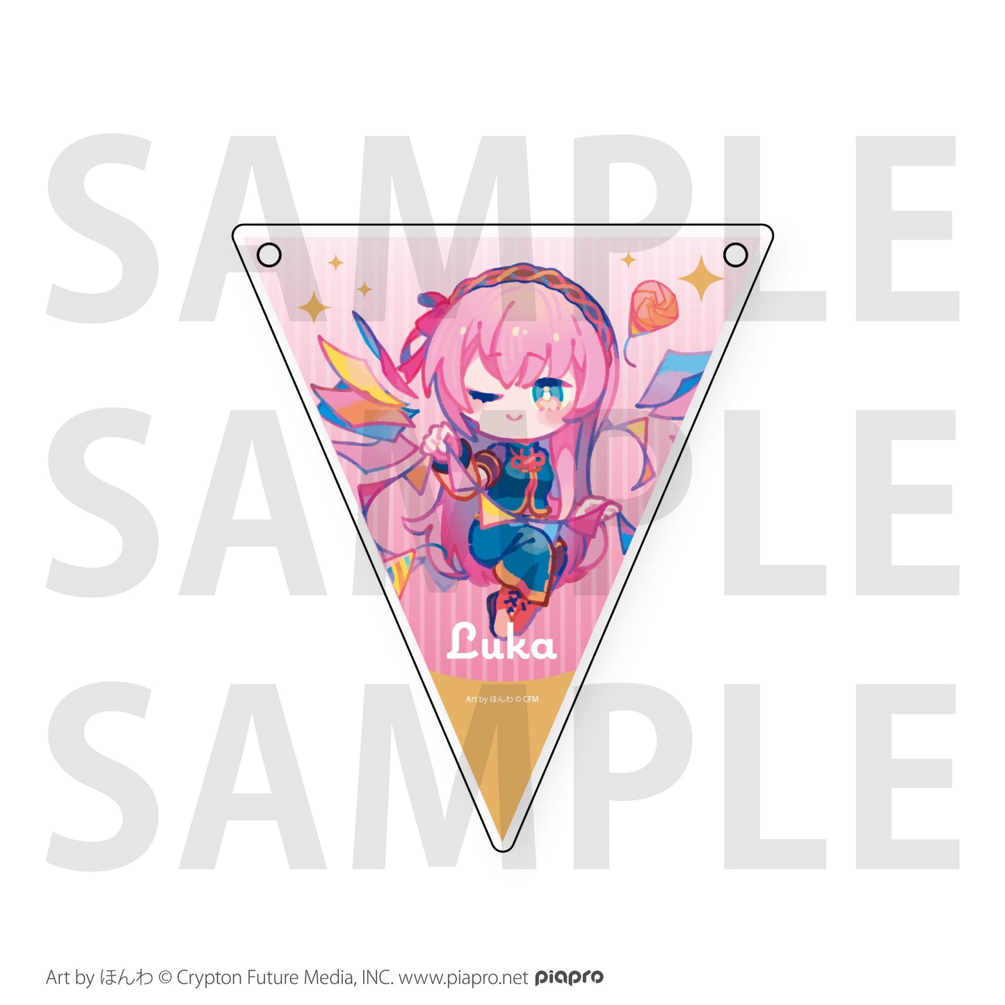 《初音未來》Happy 16th Birthday-Dear Creators-驚喜派對裝飾彩旗