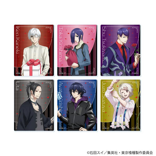 東京食屍鬼 亞克力卡片 01/慶祝版 BOX（全6種）（新繪插畫）【全套BOX/6個裝】
