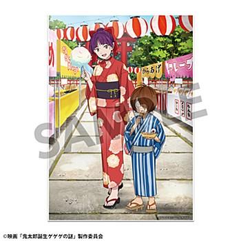 鬼太郎誕生 ゲゲゲ之謎_新繪視覺亞克力板 鬼太郎&眼珠老爹&貓娘 祭典版