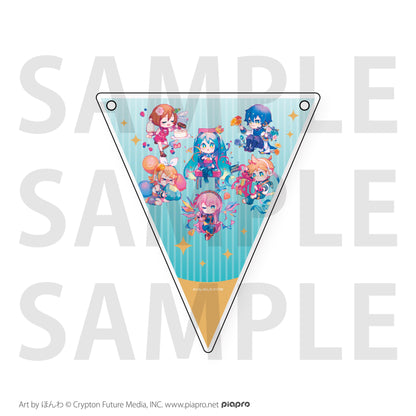 《初音未來》Happy 16th Birthday-Dear Creators-驚喜派對裝飾彩旗