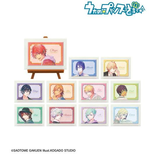 ※colleize限定特典付き※ 歌之☆王子殿下♪_トキヤ・レン・翔・セシル Ani-Art 第4彈 迷你藝術畫框