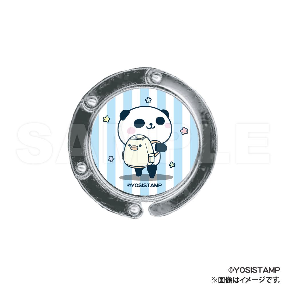 ヨッシースタンプ_夾式包包掛鉤_熊貓