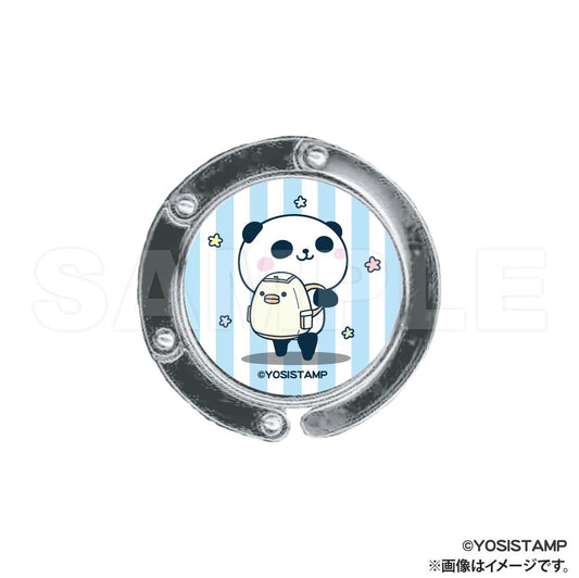 ヨッシースタンプ_夾式包包掛鉤_熊貓