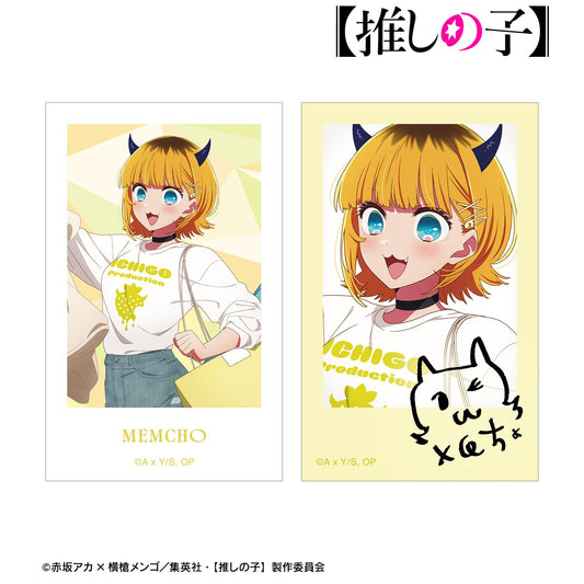 《我推的孩子》_新繪MEMちょ購物ver.拍立得風格插畫卡2枚套裝