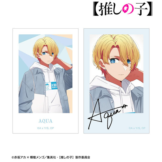 《我推的孩子》_新繪製 阿庫亞 購物ver. 拍立得風格插畫卡2枚套裝