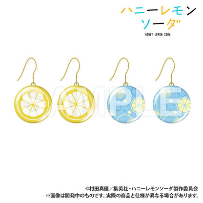 TV動畫《蜂蜜檸檬蘇打》玻璃耳環 蘇打