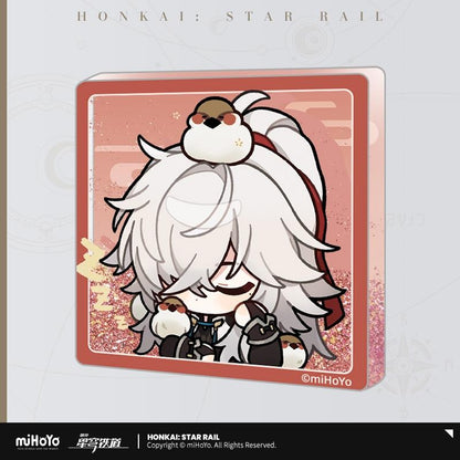 《崩壞：星穹鐵道》_帕姆的展覽室系列 閃粉亞克力磁貼 景元