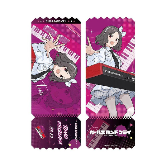 《哭泣少女樂隊》演出服裝門票風格卡片 海老塚智