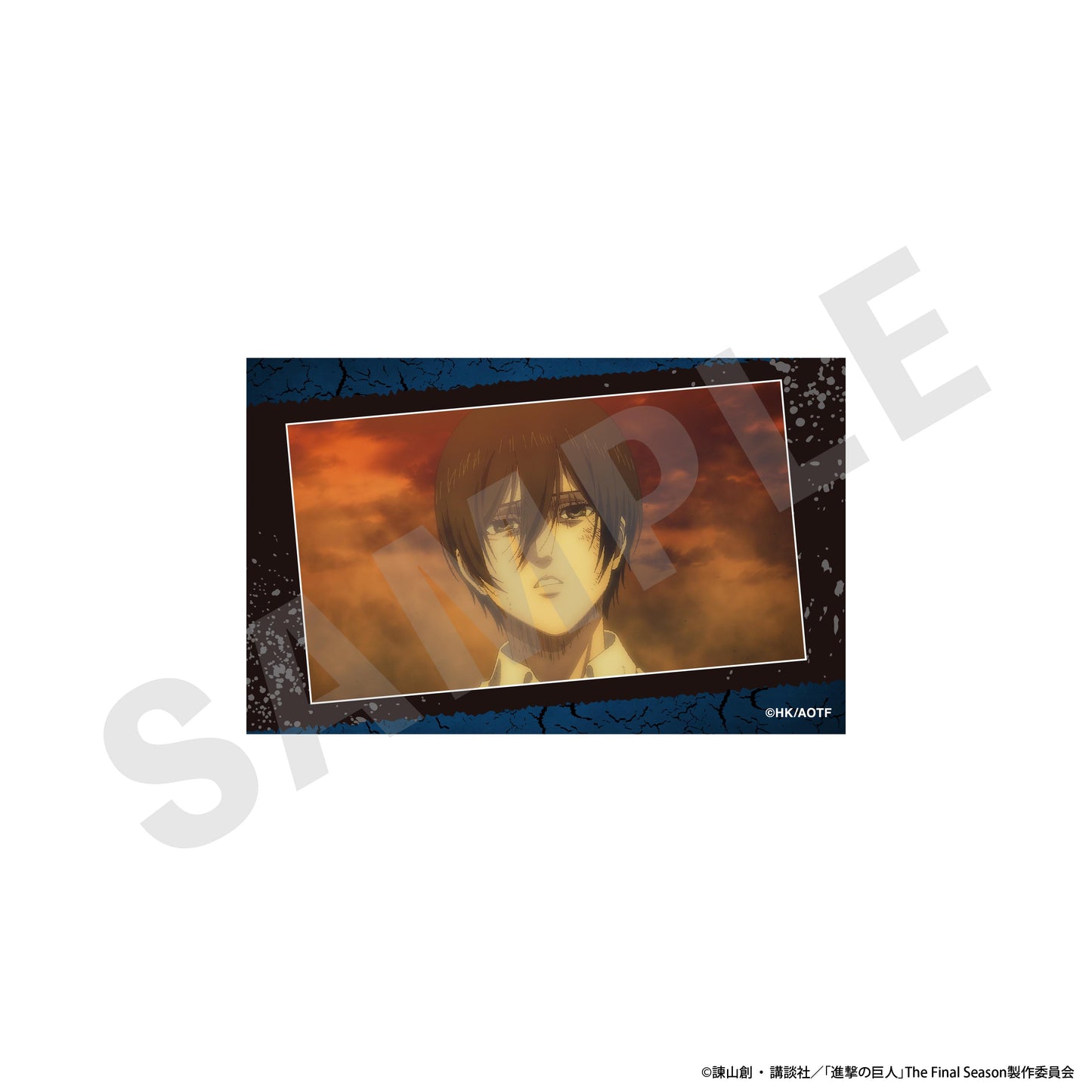 《進擊的巨人》視覺卡3枚套裝B 米卡莎 1