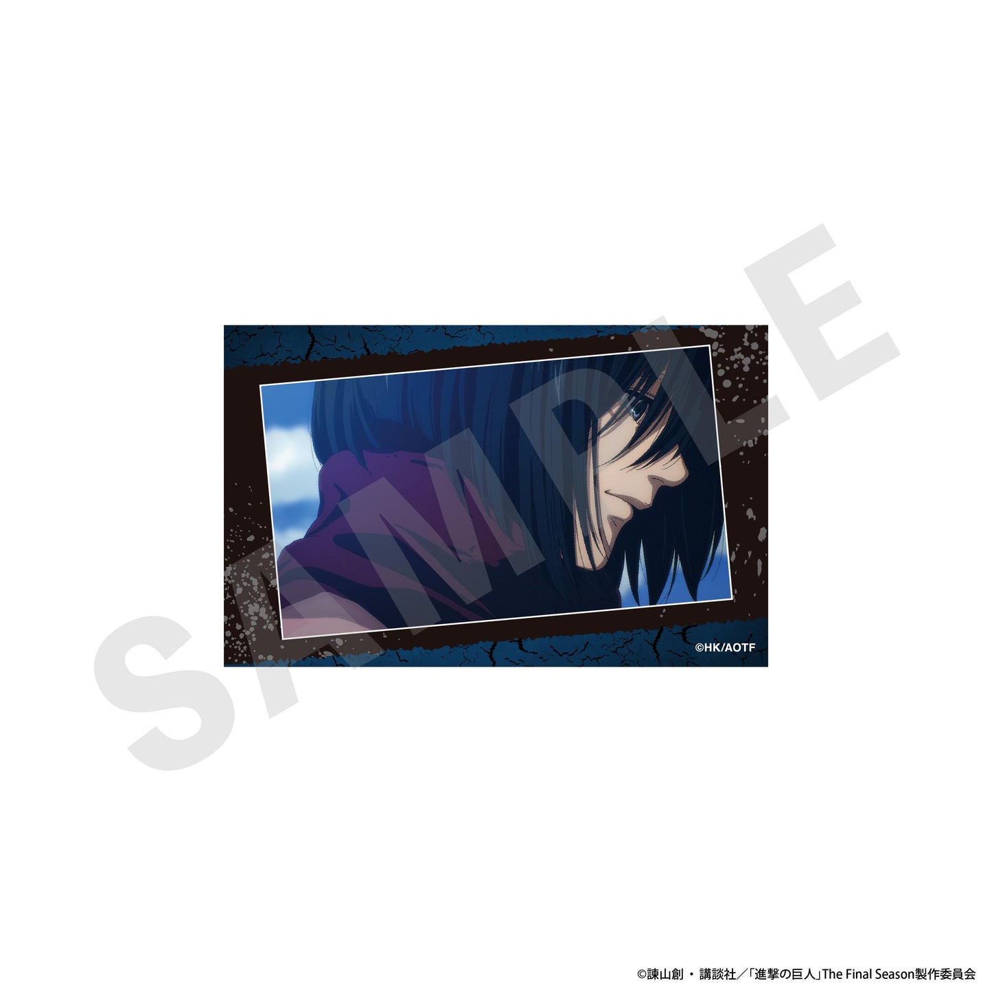 《進擊的巨人》視覺卡3枚套裝B 米卡莎 1