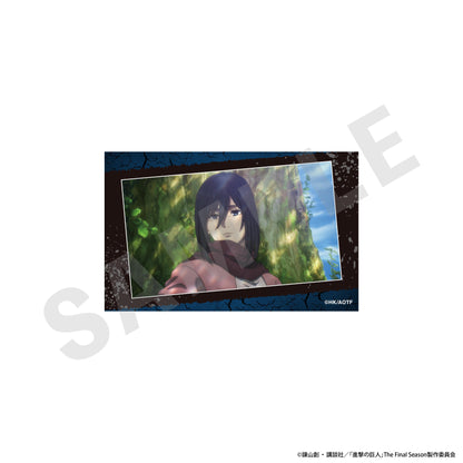 《進擊的巨人》視覺卡3枚套裝B 米卡莎 1