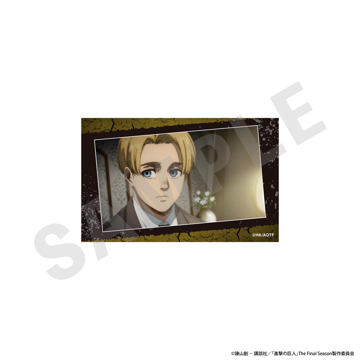 《進擊的巨人》視覺卡3枚套裝B 阿爾敏 1