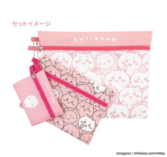《chiikawa》三連收納包（緊湊《chiikawa》）