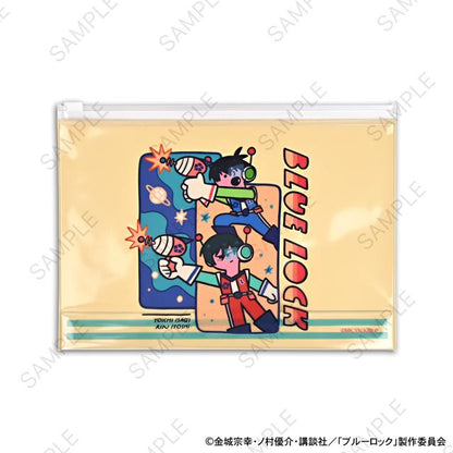 《藍色監獄》_水沢石鹸聯名 拉鍊滑動收納袋（ビビビビッ！！）