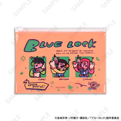 《藍色監獄》_水沢石鹸聯名 拉鍊滑動收納包（追蹤足球星人！）