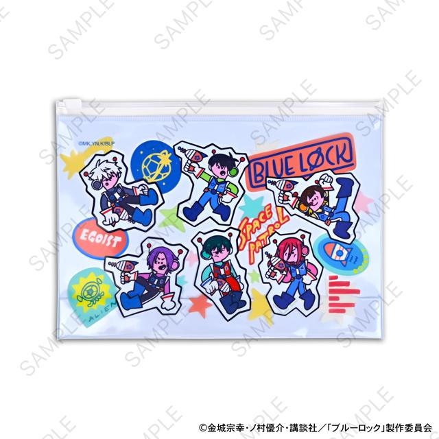 《藍色監獄》_水沢石鹸聯名 拉鍊滑動收納包（組合款）