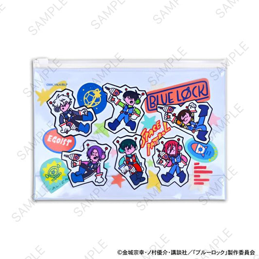 《藍色監獄》_水沢石鹸聯名 拉鍊滑動收納包（組合款）