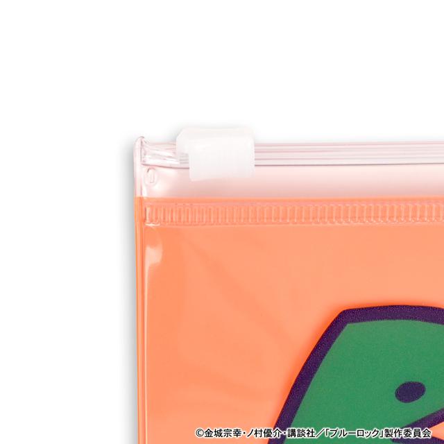 《藍色監獄》_水沢石鹸聯名 拉鍊滑動收納包（追蹤足球星人！）