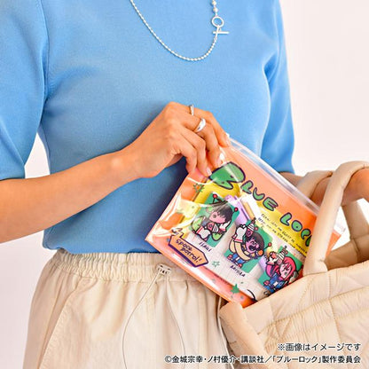 《藍色監獄》_水沢石鹸聯名 拉鍊滑動收納包（追蹤足球星人！）