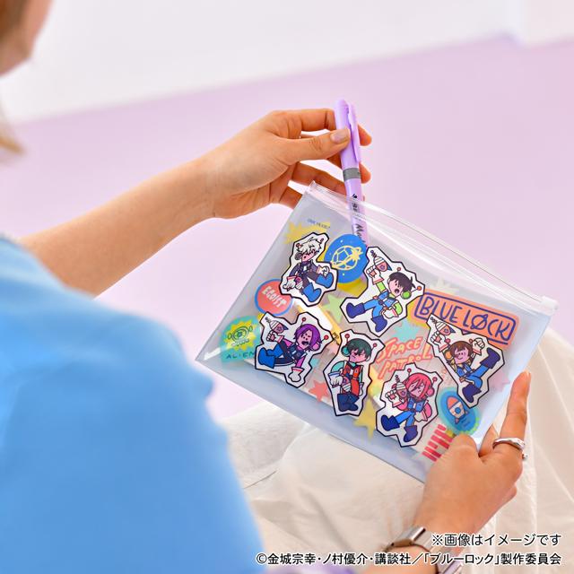 《藍色監獄》_水沢石鹸聯名 拉鍊滑動收納包（組合款）