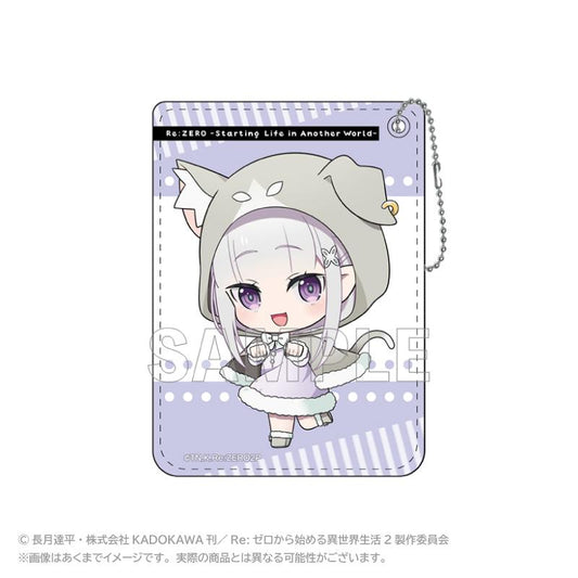 《Re：從零開始的異世界生活》 PU皮證件套（帶帕克帽斗篷款）艾米莉婭