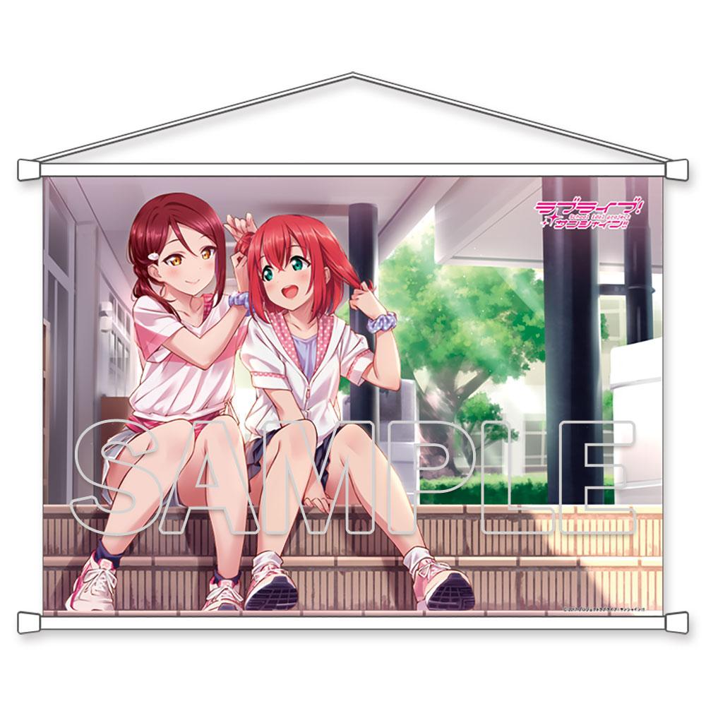 LoveLive! Sunshine!! B2掛毯 Aqours 梨子&露比