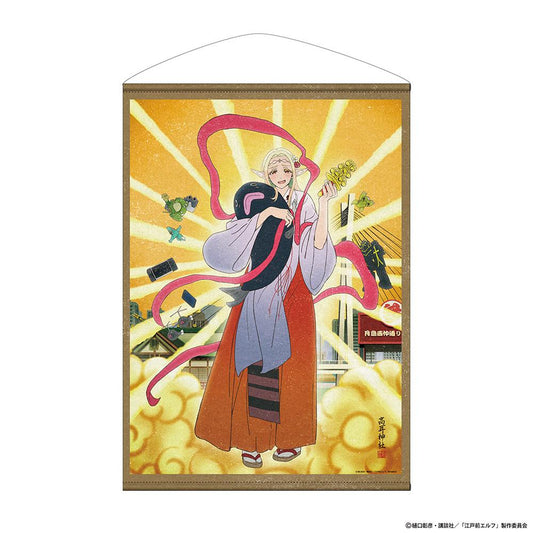 《江戶前精靈》_全新繪製 艾爾達 B2掛毯 御祭神Ver.