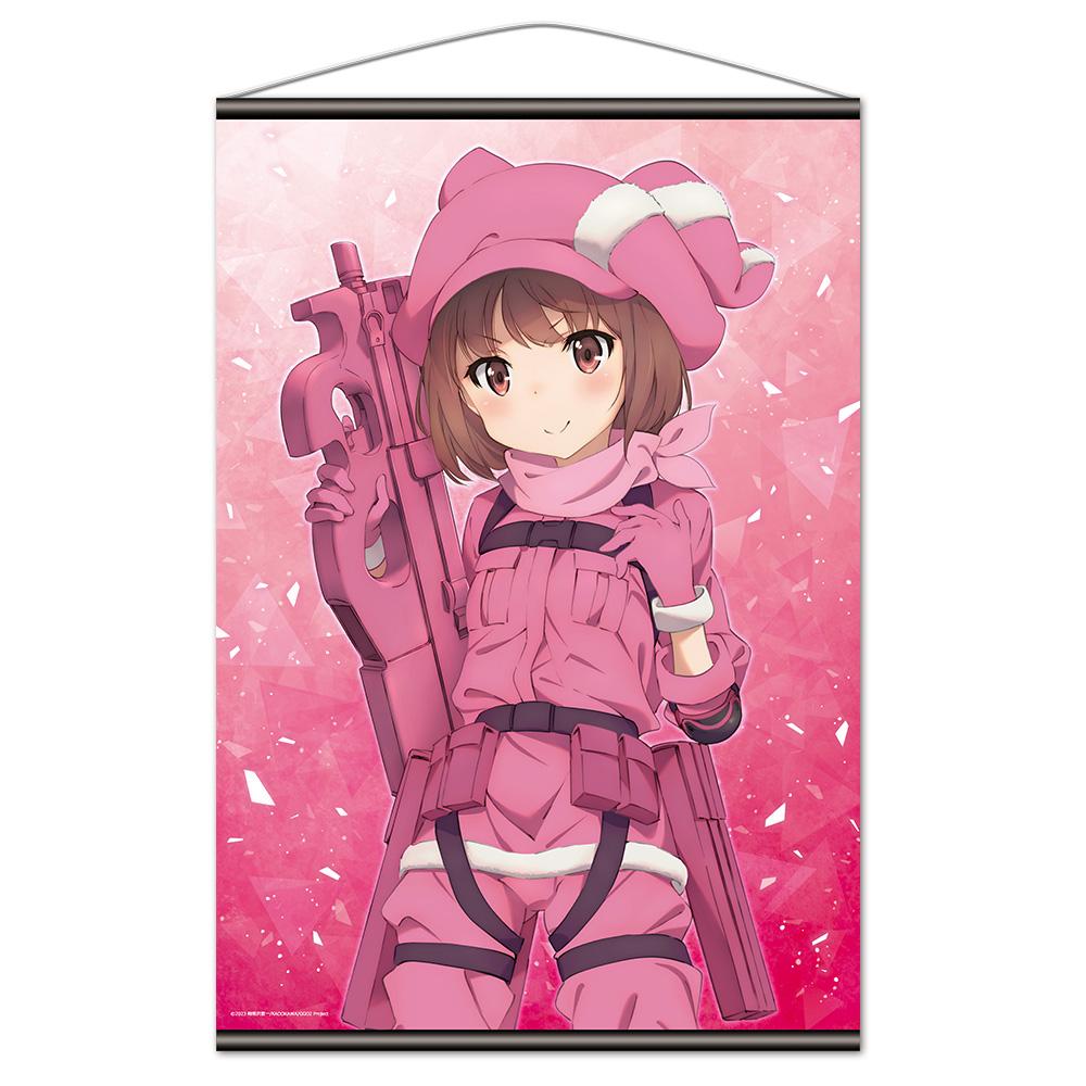 《刀劍神域》外傳Gun Gale OnlineⅡ_B2掛毯 蓮