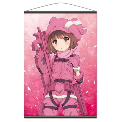 《刀劍神域》外傳Gun Gale OnlineⅡ_B2掛毯 蓮