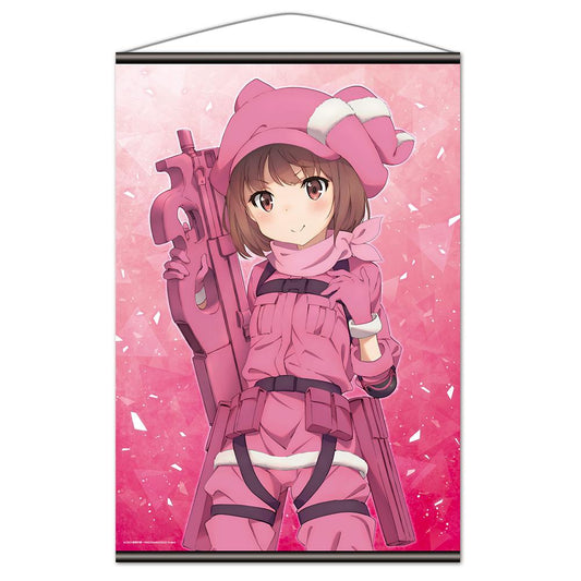 《刀劍神域》外傳Gun Gale OnlineⅡ_B2掛毯 蓮