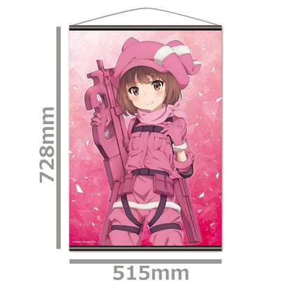 《刀劍神域》外傳Gun Gale OnlineⅡ_B2掛毯 蓮