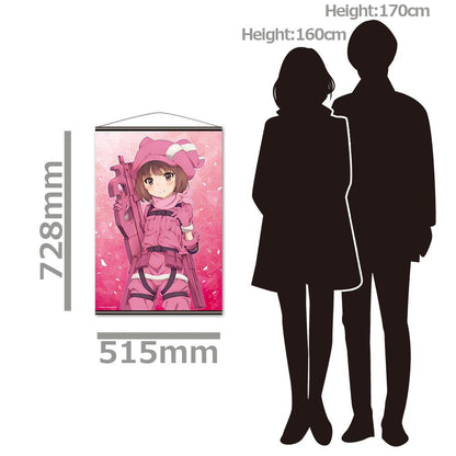 《刀劍神域》外傳Gun Gale OnlineⅡ_B2掛毯 蓮