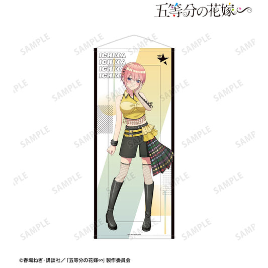 《五等分的新娘》∽_rockin’star聯名 全新繪製 中野一花 搖滾偶像ver. 等身大掛毯