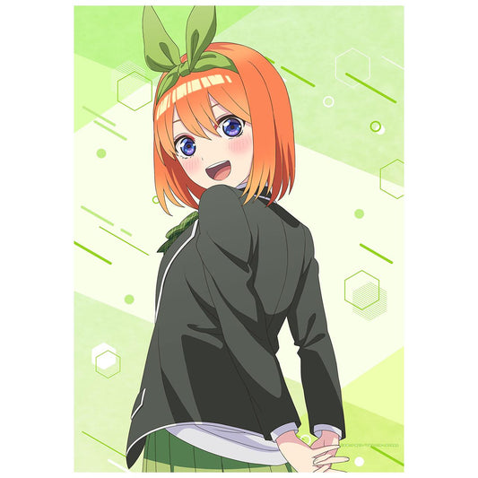 《五等分的新娘》∽_【新繪】B2掛毯 四葉（樓梯回頭Ver.）