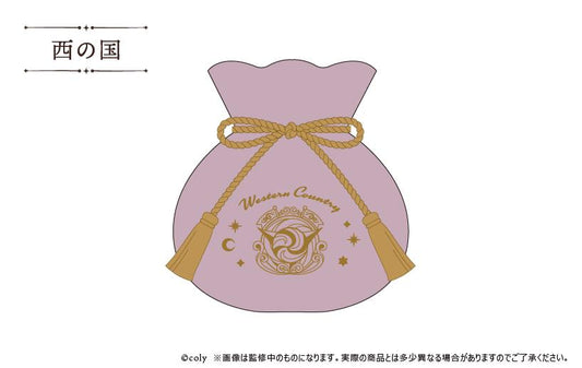 《魔法使的約定》_仿天鵝絨束口袋 西之國