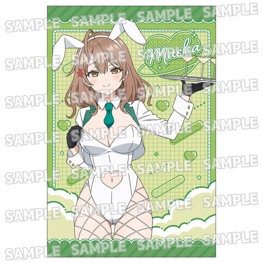 《不時用俄語小聲說真心話的鄰桌艾莉同學》新繪B2掛畫【兔女郎版】③瑪莎