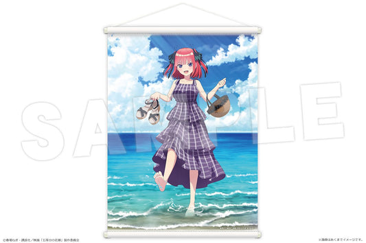 電影 《五等分的新娘》 B2掛毯 沙灘約會Ver. 02 中野二乃