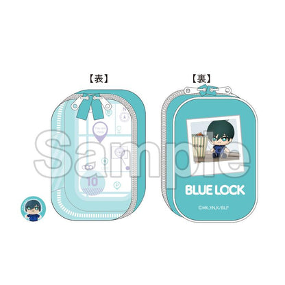 《藍色監獄》毛絨掛件零錢包 迷你徽章套裝 美食巡遊款（糸師凜）