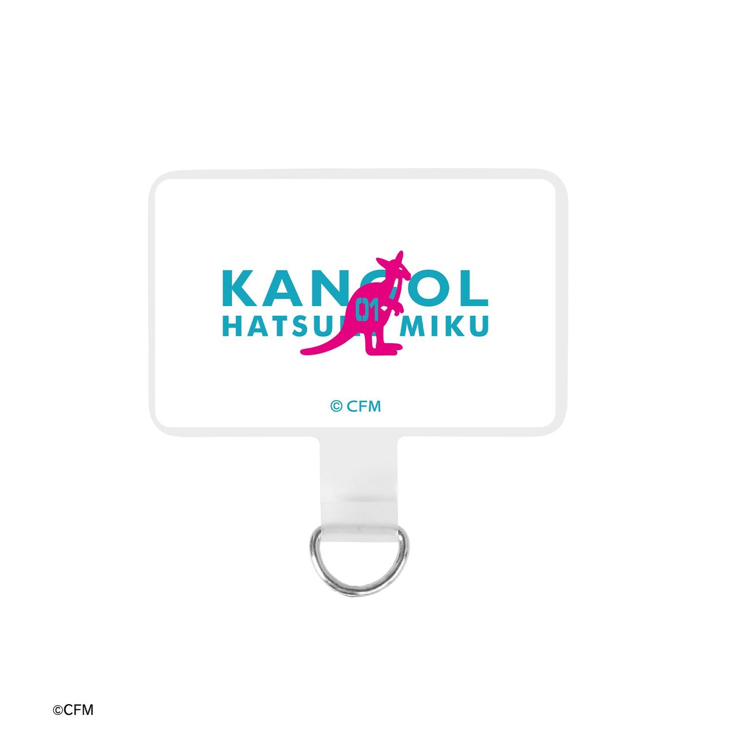 《初音未來》_KANGOL®聯名 全新繪製 第二彈 《初音未來》 popman3580繪製 三聯肩包