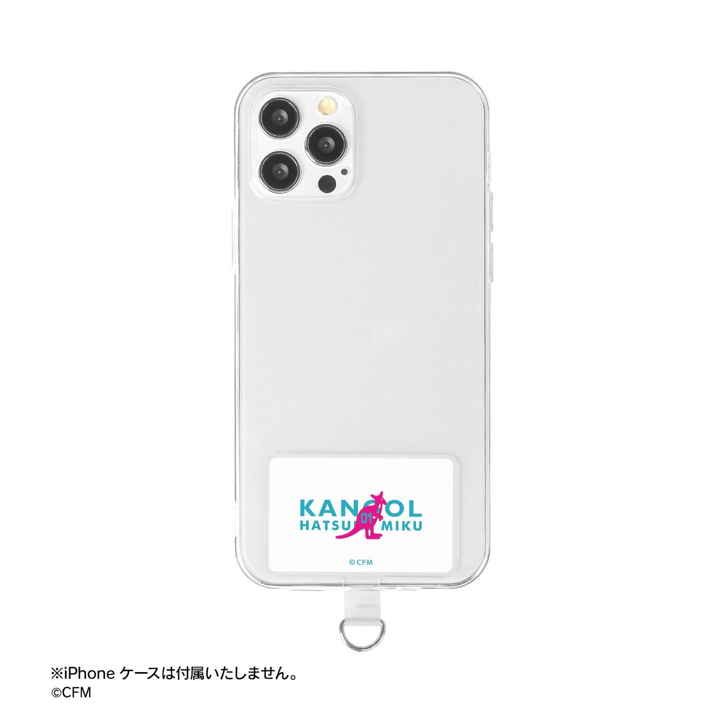 《初音未來》_KANGOL®聯名 全新繪製 第二彈 《初音未來》 popman3580繪製 三聯肩包