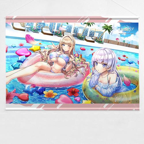 《洶湧海豚》_B2掛毯（愛的休息）