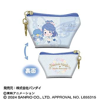 Yes!光之美少女5GoGo!×《三麗歐》_耳機收納包 05 水之天使×大嘴三文魚