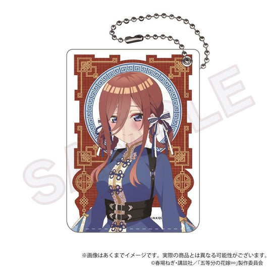 《五等分的新娘》∽_PU皮證件套 中華洛麗塔ver. 中野三玖