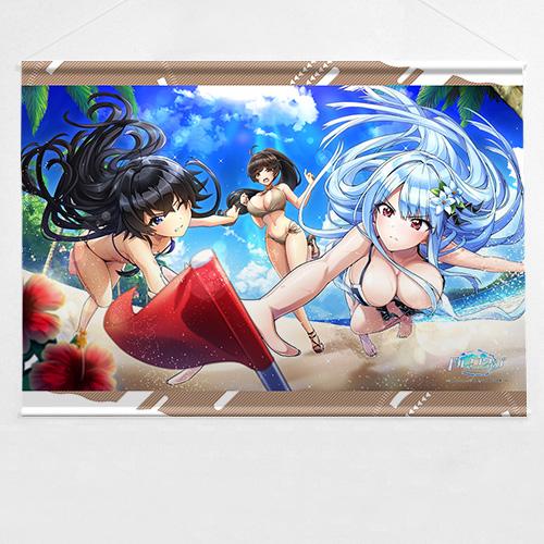 《洶湧海豚》_B2掛毯（沙灘旗對決！）