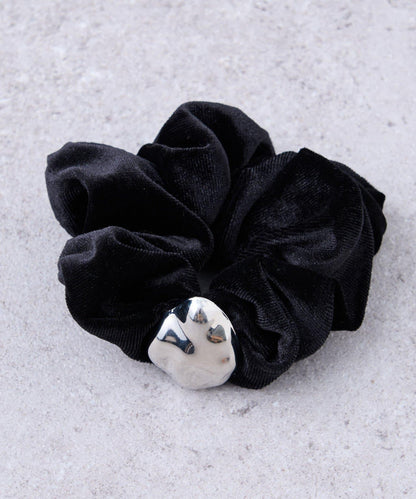 lil天鵝絨質感金屬髮圈