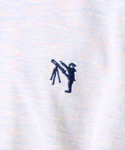 【夏季熱銷款秋季版】【BOY刺繡】內側漸變色平紋針織長袖T恤