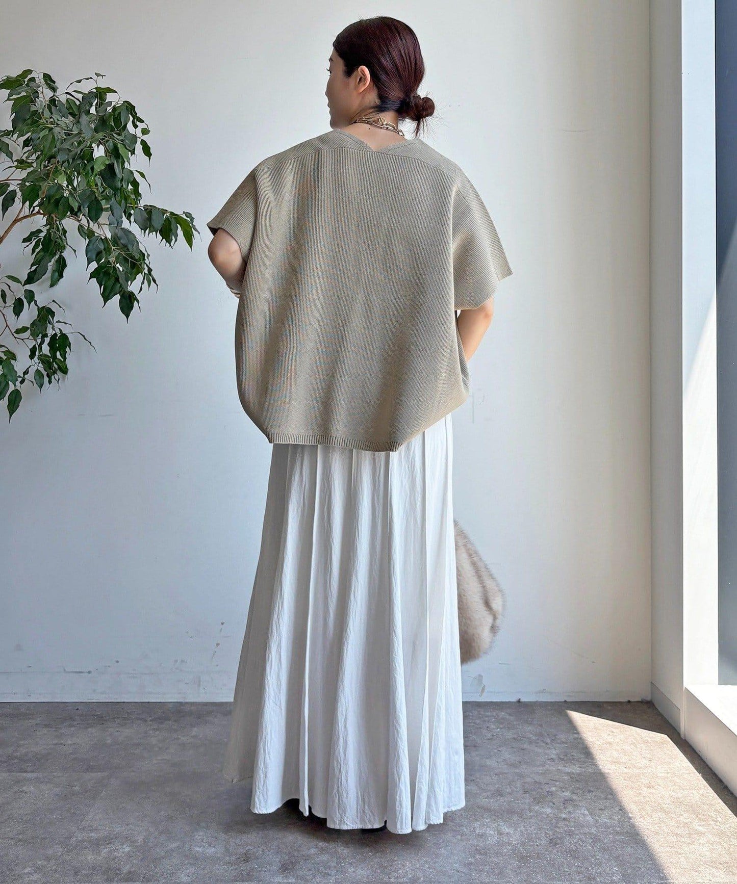 彈力單羅紋背心