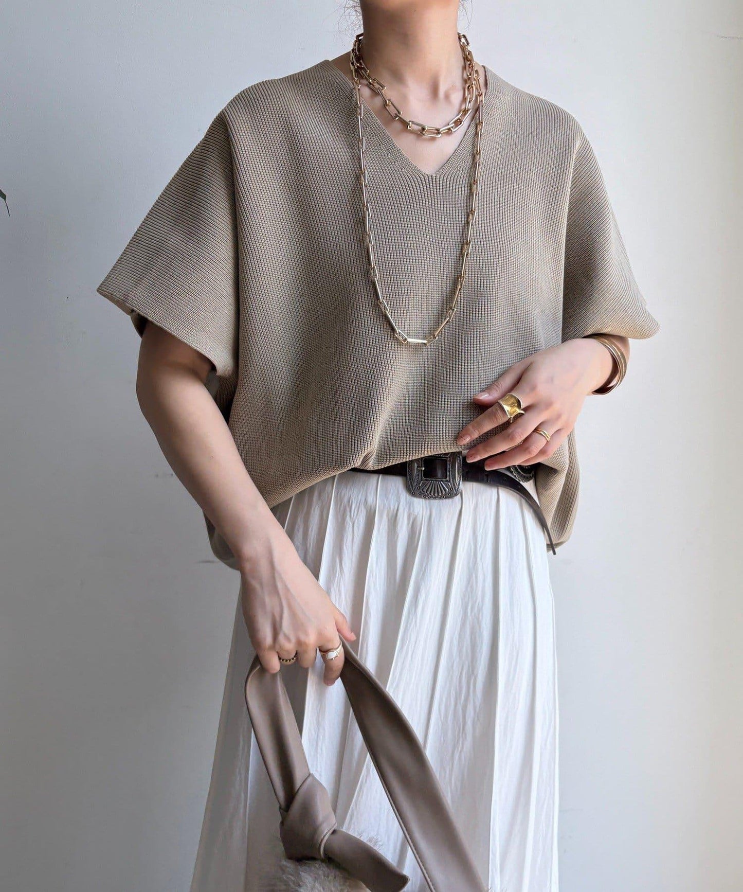 彈力單羅紋背心